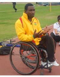 Para-athlete, Raphael Botsyo Nkegbe