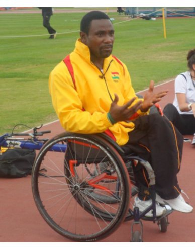 Para-athlete, Raphael Botsyo Nkegbe