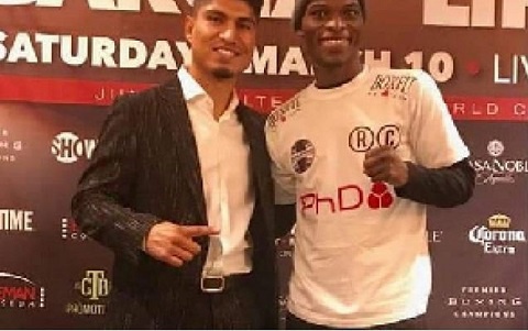 Mickey Garcia and Richard Commey