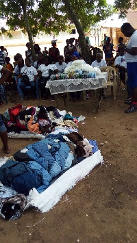 Items being donated