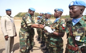 Ghana Peacekeepers Un