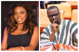 Nana Aba Anamoah and Frank Annoh-Dompreh