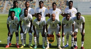 Black Stars in a group photo