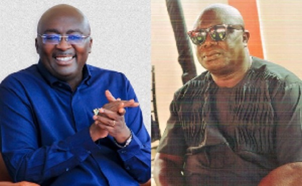 Dr Bawumia and Tema East Constituency Chairman of the NPP, Nene Ofoe Teye-Chu Agbadiagba IV