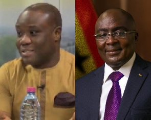 Felix Kwakye Ofosu (left) Dr Mahamudu Bawumia  (right)