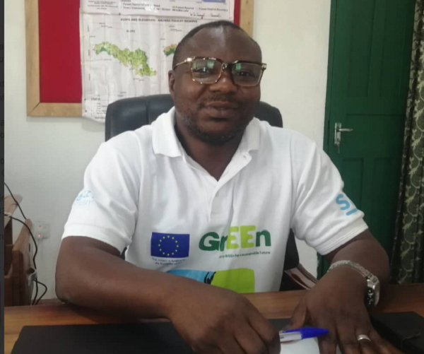 Kumawu District Manager of the Forest Services Division, Alfred Yabepone