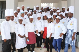 Some members of the Chefs Association of Ghana