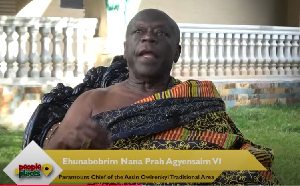 Nana Prah Agyensaim is the Paramount Chief of the Owirenkyi Traditional Area