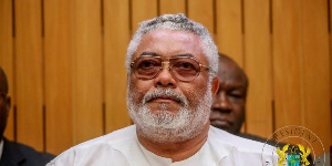 J.J Rawlings [pictured] overthrew democratically elected government of Dr. Limann on Dec. 31, 1981