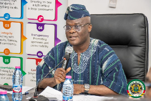 Minister of Local Government, Chieftaincy and Religious Affairs, Ahmed Ibrahim