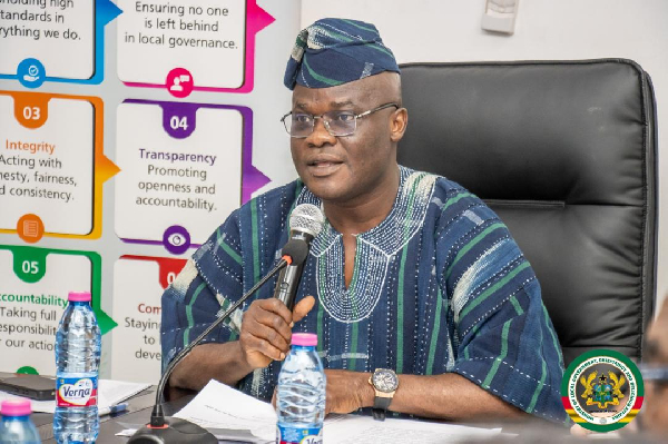 Minister of Local Government, Chieftaincy and Religious Affairs, Ahmed Ibrahim