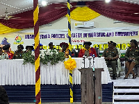 Some of the speakers at the event