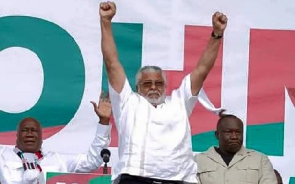 Former President Jerry John Rawlings, founder of the National Democratic Congress