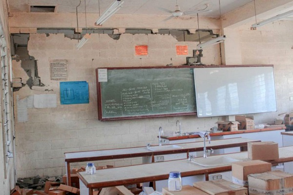 A classroom in Guinea