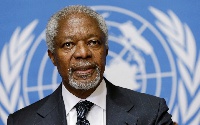 The late former UN Secretary General, Mr Kofi Annan