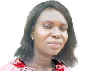 LPG's parliamentary candidate, Bernice Enyonam Sefenu