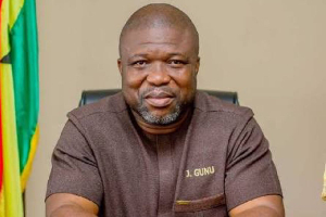 James Gunu is the Volta Regional Minister