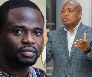 Manasseh Azure Awuni(L) and Samuel Okudzeto Ablakwa(R)