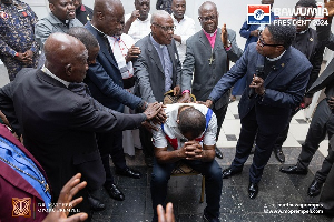 They also prayed for the NPP and the party's flagbearer, H.E Alhaji Dr. Mahamudu Bawumia