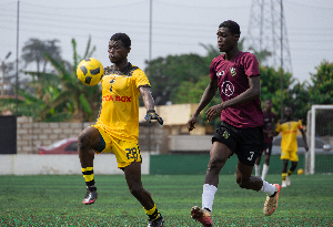 Parin FC defeated Achimota Olympiakos 2-1