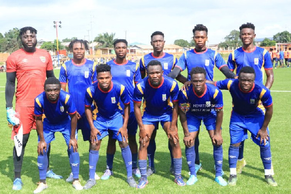 Players of Accra Hearts of Oak