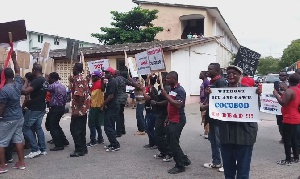 Cocobod Workers Demo