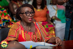 Abla Dzifa Gomashie is the Minister of Tourism, Culture, and Creative Arts-designate