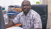 Prof. Lord Mensah, lecturer of Finance at the University of Ghana