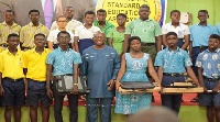 The winners scored 49 points to take home a cash prize of GHC 2,500 and a laptop each
