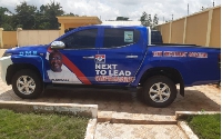 The vehicle is to support operational activities of the 2024 Bawumia election campaign
