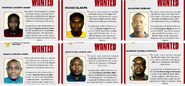 EOCO has declared these six persons wanted