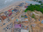 PHOTOS: See the aerial view of demolished illegal structures along Laboma Beach