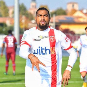 Kevin-Prince Boateng was on target for his new club