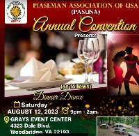 A flyer of the social gathering organised by PASUSA
