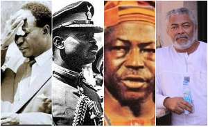 Nkrumah, Afrifa, Limann and Rawlings: Presidents who ushered Ghana into its four republics