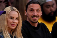 Zlatan Ibrahimovic and his girlfriend Helena Seger