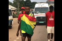 Seidu Rafiwu walked for 4 days