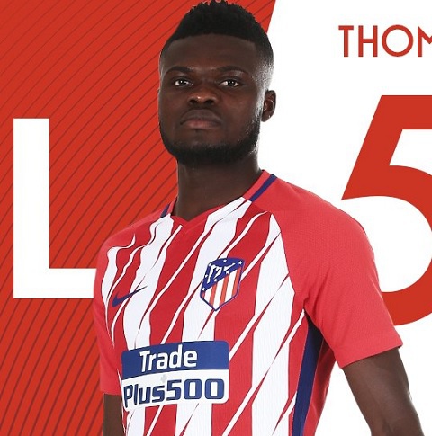 Thomas Partey has been in fine form at Atletico Madrid this season