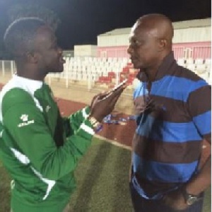 Ex-Ghana coach Kwesi Appiah in an interview with a journalist
