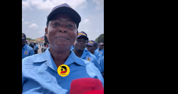 Agnes Crentsil graduated as the oldest among her peers