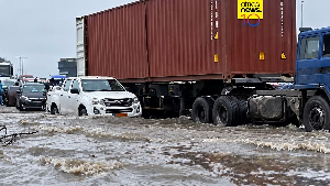 Severe flooding in Douala, Cameroon Severe flooding in Douala, Cameroon
