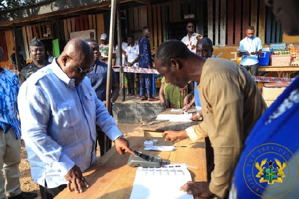 President Nana Akufo-Addo urges Ghanaians to vote