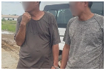 Watch dramatic arrest of Chinese nationals allegedly operating an illegal factory at Afienya