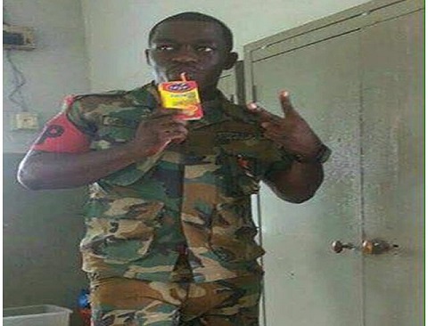 Private Osei Owusu of Ghana Military Police