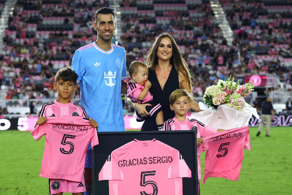 Inter Miami bid farewell to Sergio Busquets with fitting tribute