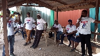 Electricity Company of Ghana staff in Somanya