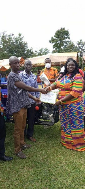Juaboso 2020 Best Farmer Kwasi Sikayena