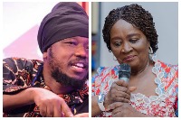 Blakk Rasta and Vice President Naana Jane Opoku-Agyemang
