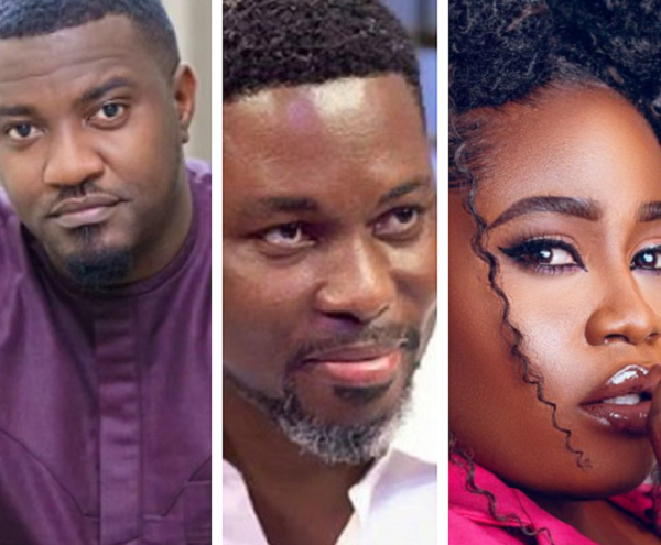 John Dumelo, Kwame A Plus and Lydia Forson