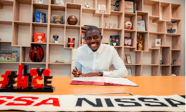Salis Abdul Samed has joined OGC Nice from RC Lens